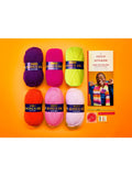 Sirdar Good Granny Scarf crochet kit, imported from the UK