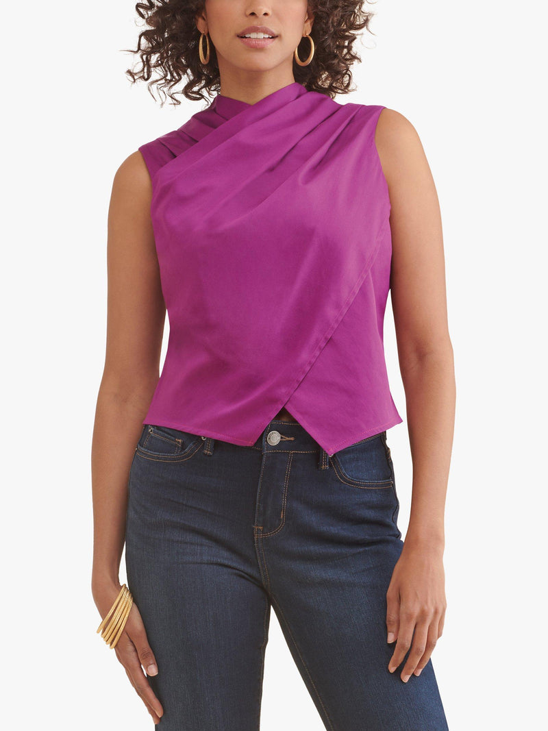 Simplicity shoulder pleat top sewing pattern S9783 - British product