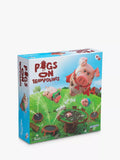 PlayMonster Pigs on Trampolines board game - British product