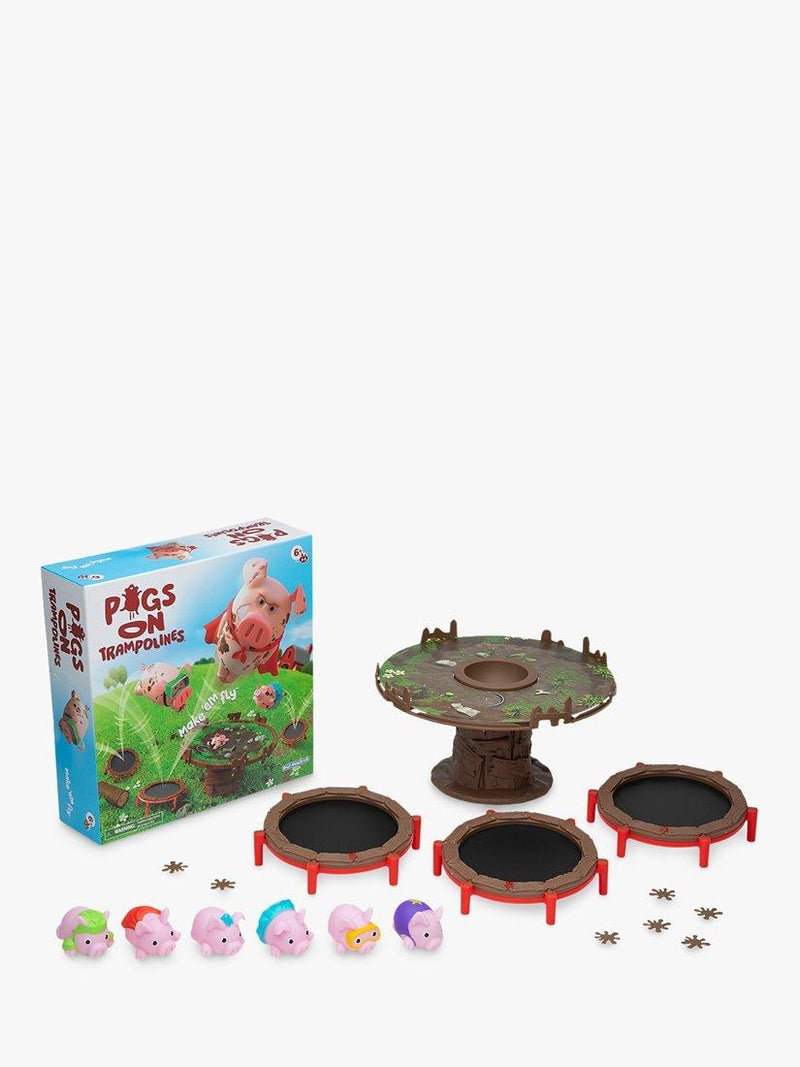 PlayMonster Pigs on Trampolines board game - British product