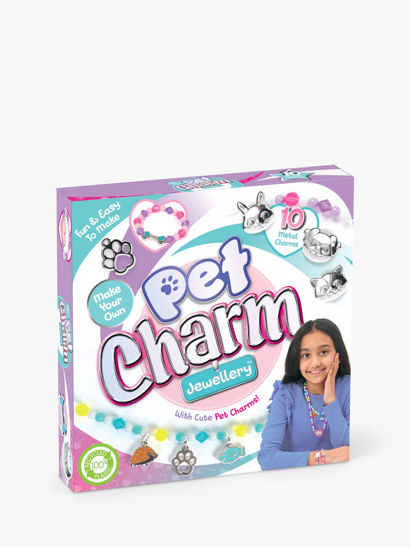 Craft Box pet charm jewellery making set 216 pieces, UK version