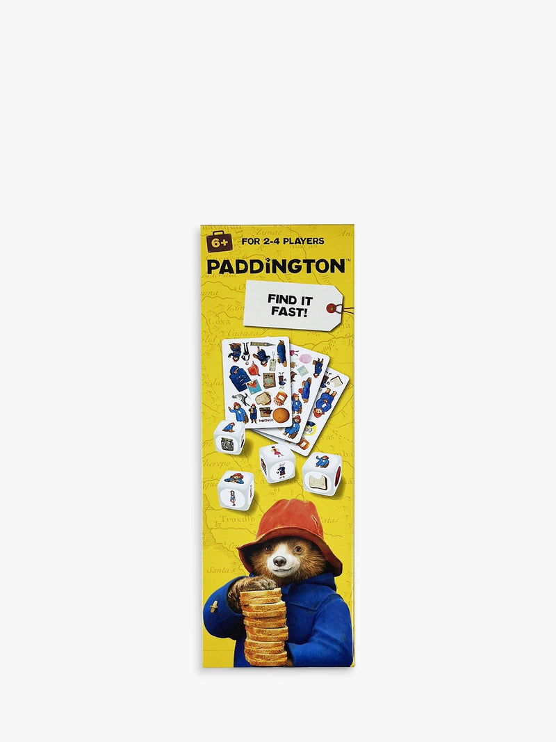 Paddington Bear matching game with cards and dice, imported from the UK