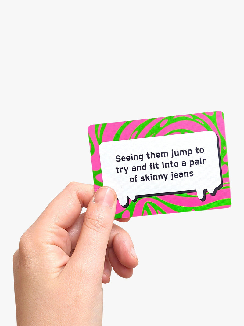 Big Potato Get The Ick Party Game 50 Cards - British product