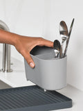 ReBorn Compact Dish Rack Recycled Plastic 46 x 20cm, imported from the UK