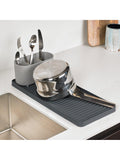 ReBorn Compact Dish Rack Recycled Plastic 46 x 20cm, imported from the UK