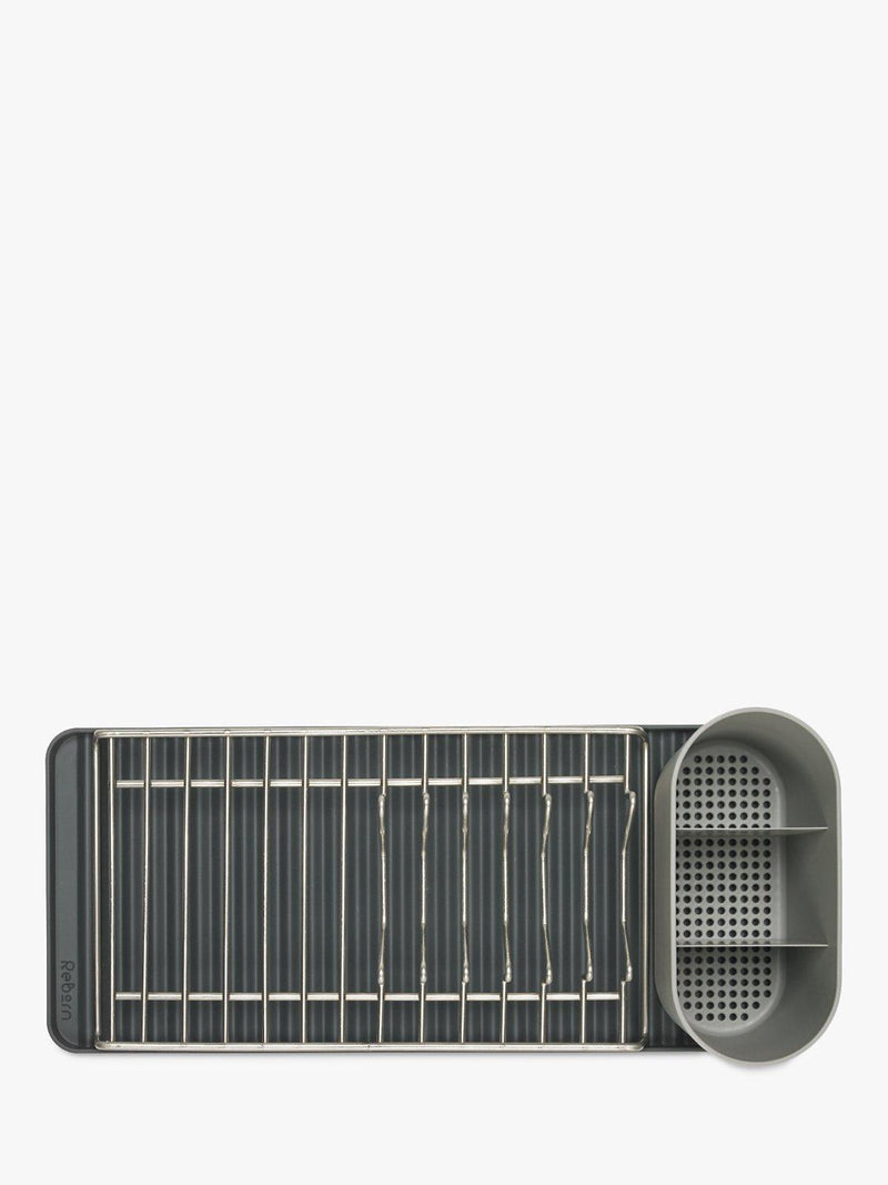 ReBorn Compact Dish Rack Recycled Plastic 46 x 20cm, imported from the UK