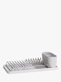 ReBorn Recycled Plastic Compact Dish Rack - Stone