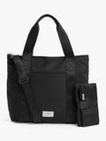 Finnsøn black tote changing bag with padded mat - British product
