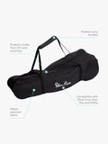 Silver Cross black stroller bag (British brand)