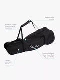 Silver Cross black stroller bag (British brand)