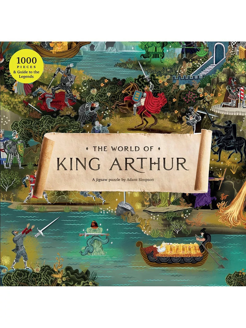 Laurence King Publishing The World of King Arthur jigsaw puzzle 1000 pieces, UK version