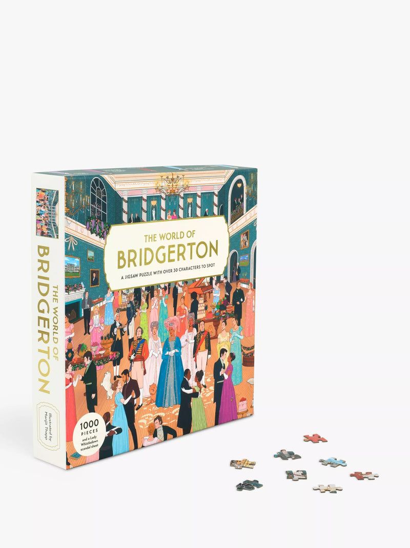 Laurence King Publishing The World of Bridgerton jigsaw puzzle 1000 pieces, UK version