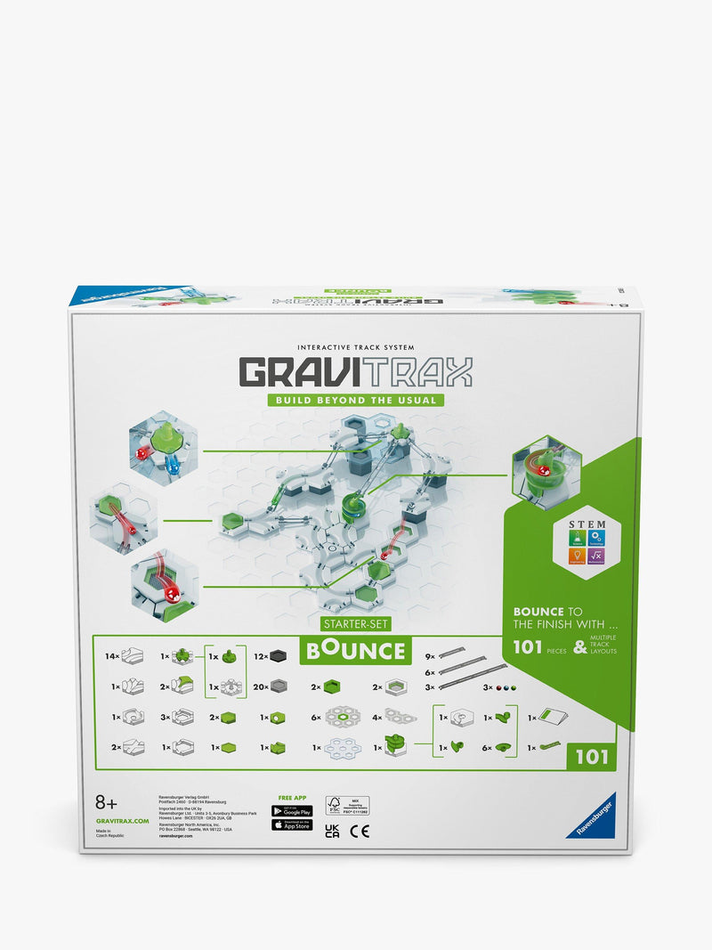 Ravensburger GraviTrax Bounce construction toy 101 pieces, imported from the UK