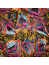 John Lewis Montreux Fabrics Peacock Multi Jersey Fabric 150cm x 10m- Buy online at McGrocer
