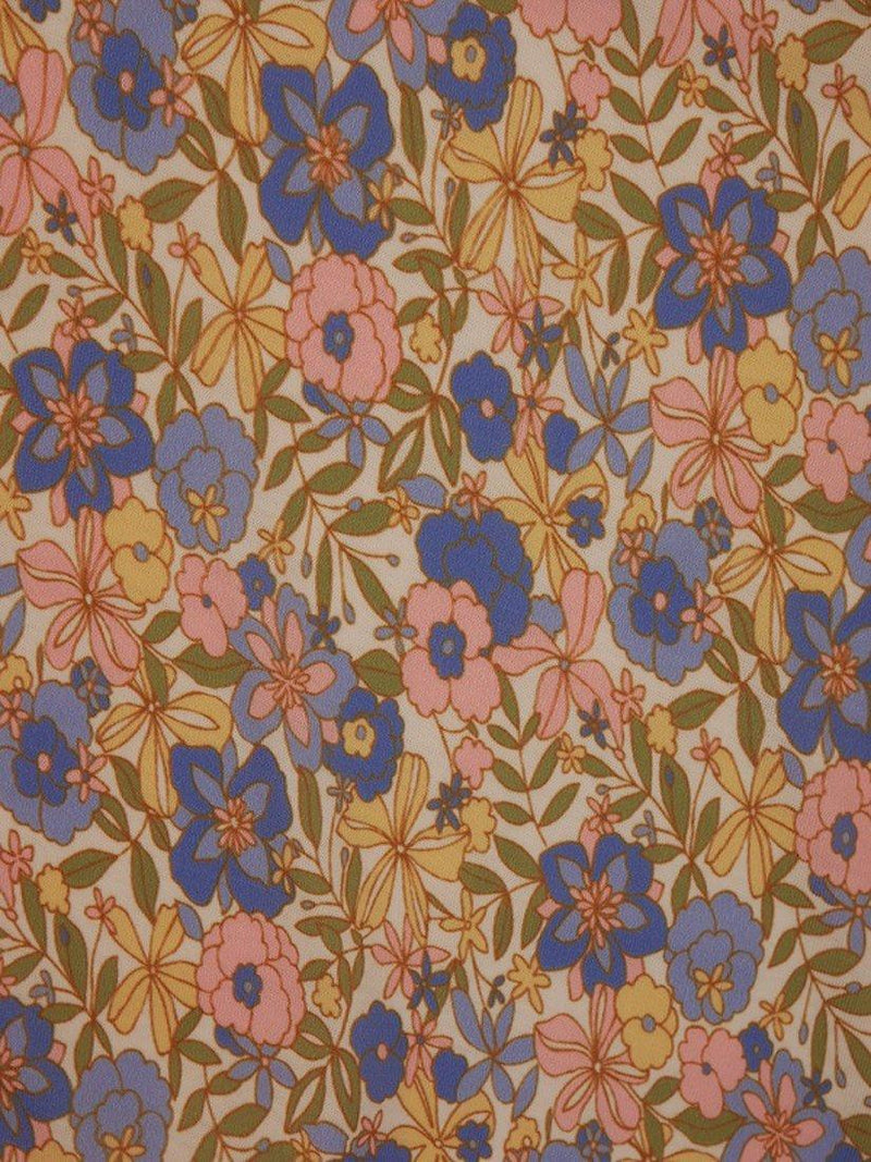 Montreux Fabrics classic mini floral jersey fabric 150cm, imported from the UK