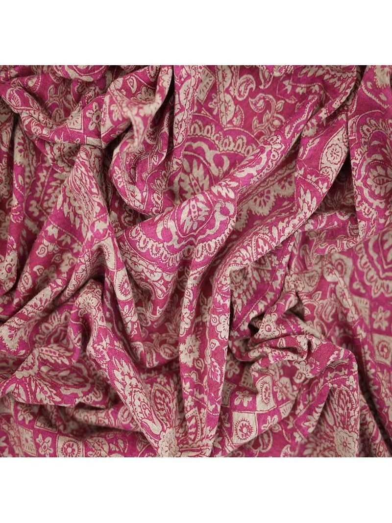 Montreux Fabrics Persian Motif Jersey Fabric multi, imported from the UK