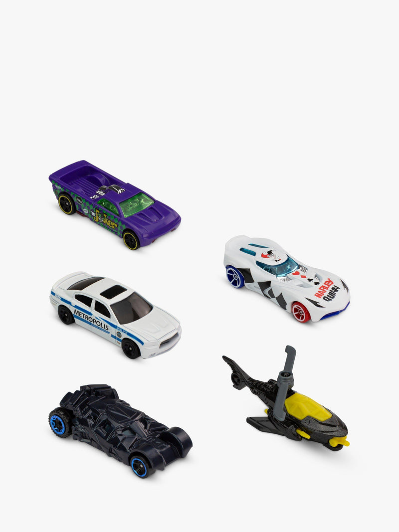 Hot Wheels Race Ready 5 Car Pack in 1:64 scale - British product