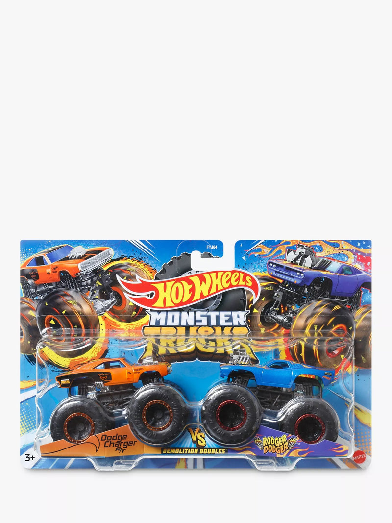 Hot Wheels Monster Trucks Demolition Doubles, imported from the UK