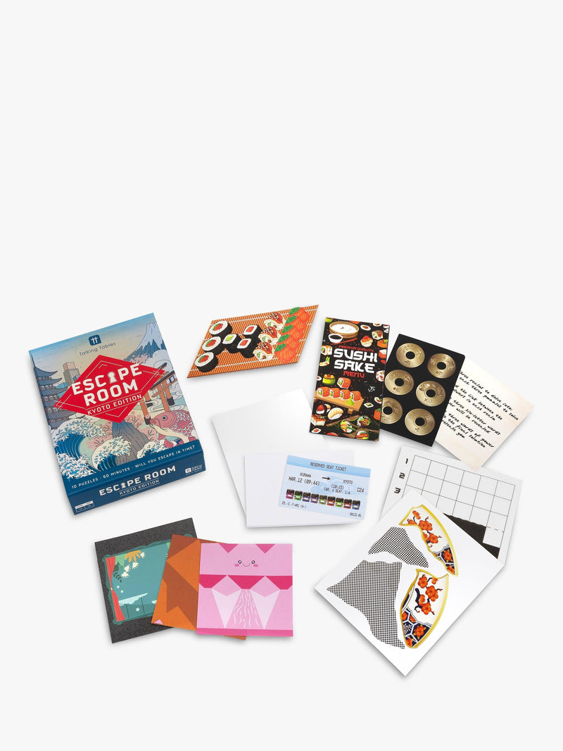 Talking Tables Kyoto Edition escape room game (British brand)