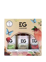 John Lewis Edinburgh Gin Liquers Mini Pack with Raspberry, Rhubarb & Ginger, and Elderflower Flavours 3x 5cl- Buy online at McGrocer