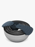 Joseph Joseph stainless steel mixing bowls and measuring cups nest set 9 piece silver, UK version