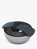 Joseph Joseph stainless steel mixing bowls and measuring cups nest set 9 piece silver, UK version