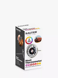 Salter analogue meat thermometer stainless steel glass lens (British brand)