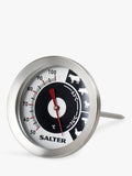 Salter analogue meat thermometer stainless steel glass lens (British brand)