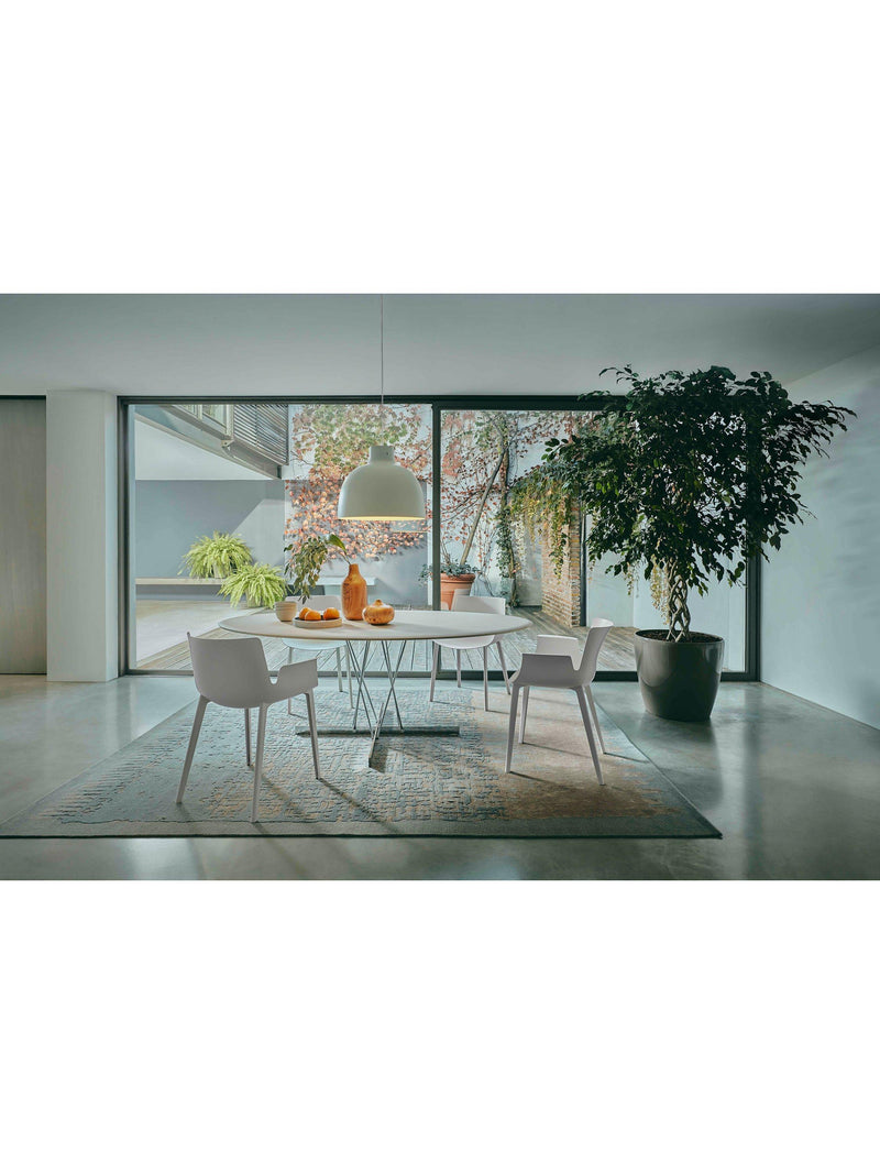 Kartell Bellisima pendant ceiling light glossy white (British brand)