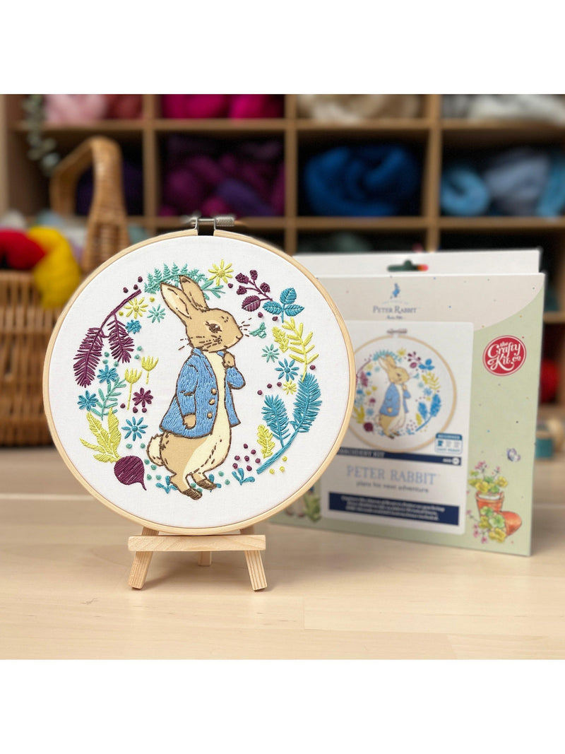 The Crafty Kit Company Peter Rabbit embroidery kit, UK version