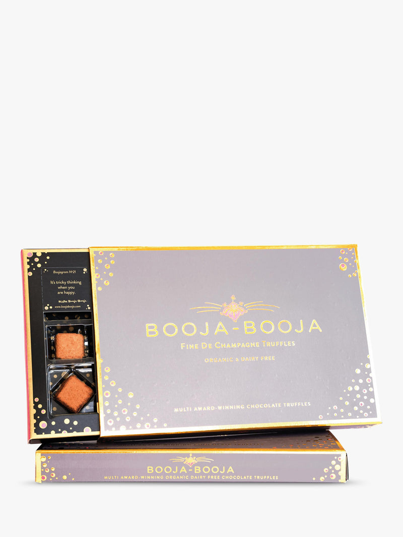 Booja-Booja Fine De Champagne chocolate truffles 184g - British product