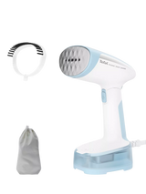 John Lewis Tefal Access Steam Pocket DT3041 Handheld Clothes Steamer White/Sky Blue- Buy online at McGrocer