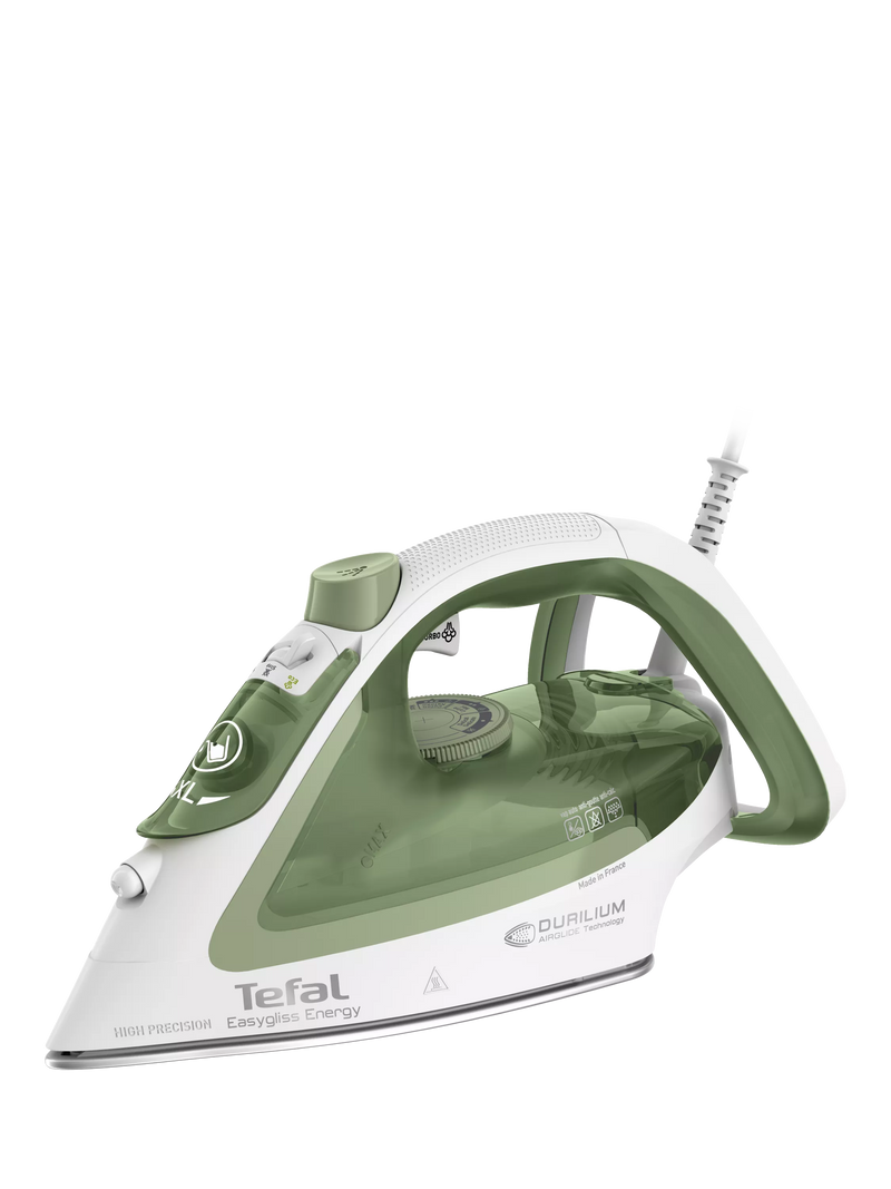 Tefal Easygliss Eco FV5781 steam iron white green, UK version
