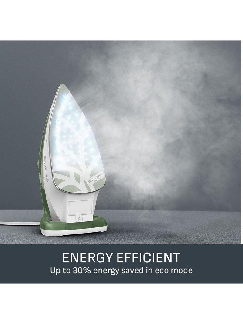 Tefal Easygliss Eco FV5781 steam iron white green, UK version