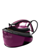 John Lewis Tefal Express Vision SV8154 Steam Generator Iron, Purple/Black- Buy online at McGrocer