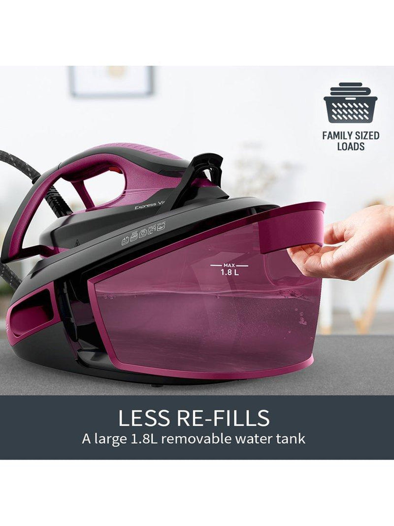 Tefal Express Vision SV8154 steam generator iron, imported from the UK