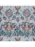 Clarke & Clarke Amazon Wallpaper - Navy W0098/03