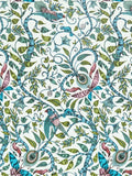 Clarke & Clarke Rousseau Wallpaper - Blue W0104/01