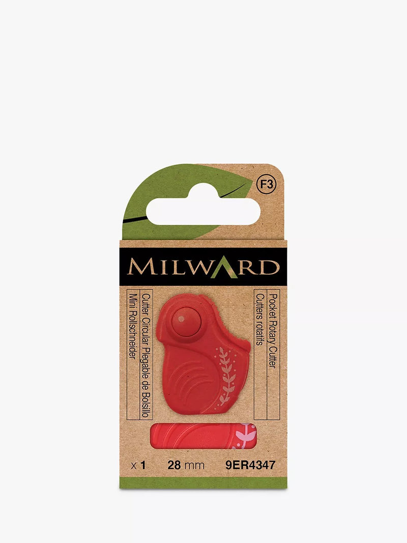 Milward pocket rotary cutter dressmaking craft tool - British product