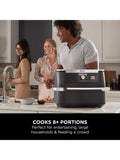 Ninja Foodi FlexDrawer Dual Air Fryer 10.4L Black, UK version