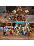 LEGO Viking Village building set 2103 pieces - British product