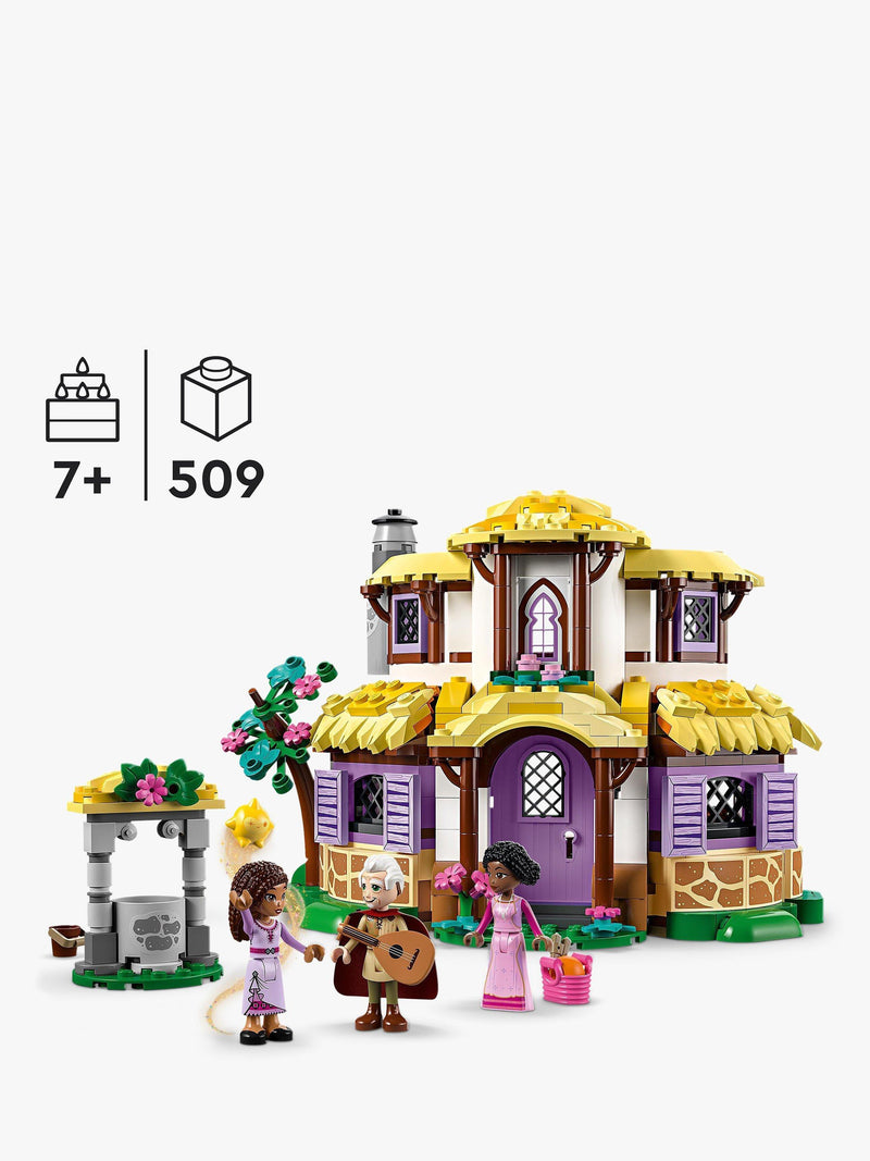 LEGO Disney Asha's Cottage building set 509 pieces, UK version