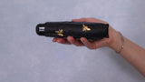 Fulton compact umbrella Golden Bees black multi, imported from the UK