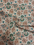 Viscount Textiles cotton lawn fabric autumn leaves multi 145cm - British product