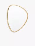 Gallery Direct gold wall mirror 70x60cm (British brand)