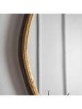Gallery Direct wall mirror organic free-form gold 90x70cm, imported from the UK