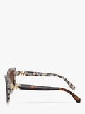 Michael Kors Acadia polarised sunglasses tortoise gradient (British brand)