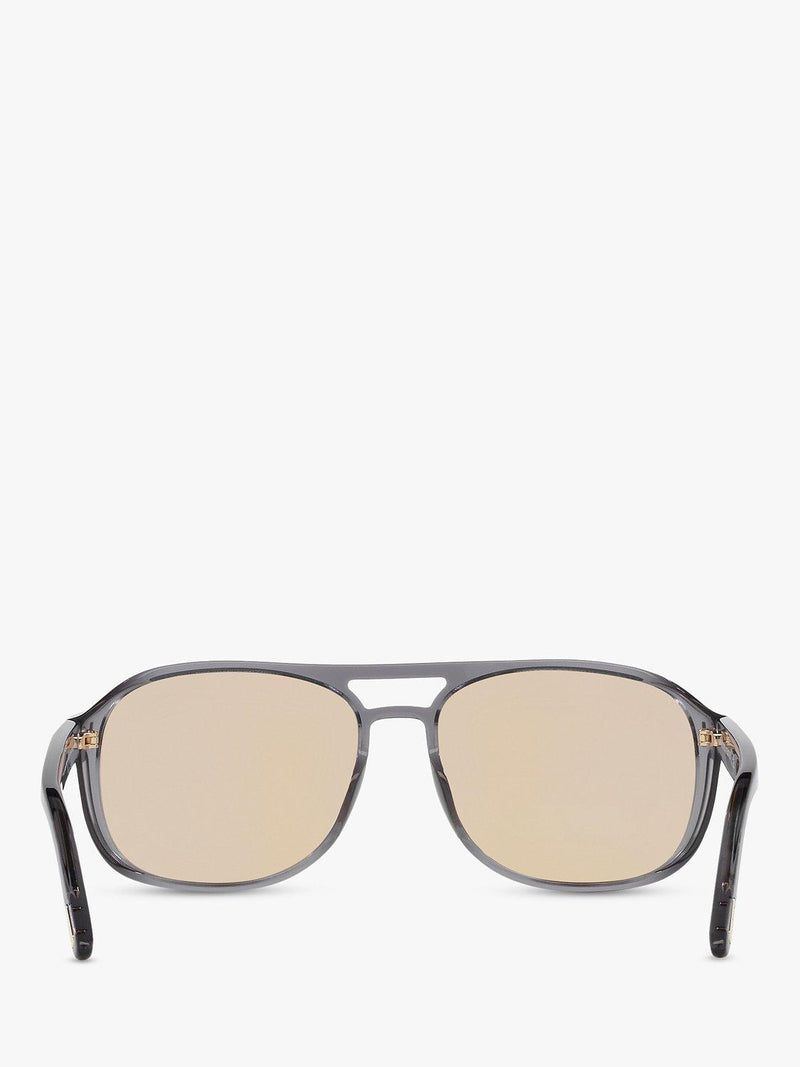 TOM FORD Rosco square sunglasses grey - British product