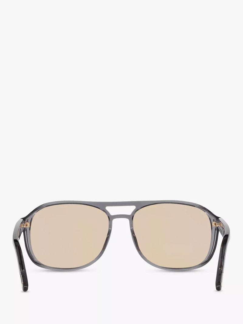 TOM FORD Rosco square sunglasses grey - British product