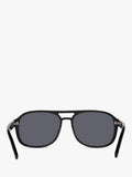 TOM FORD Rosco square sunglasses shiny black grey (British brand)